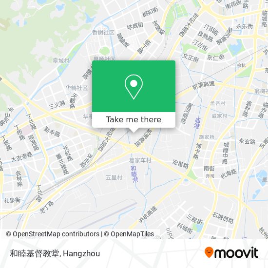 和睦基督教堂 map