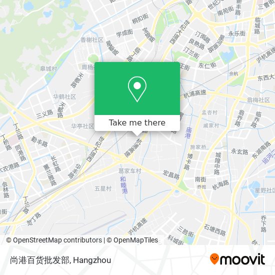 尚港百货批发部 map