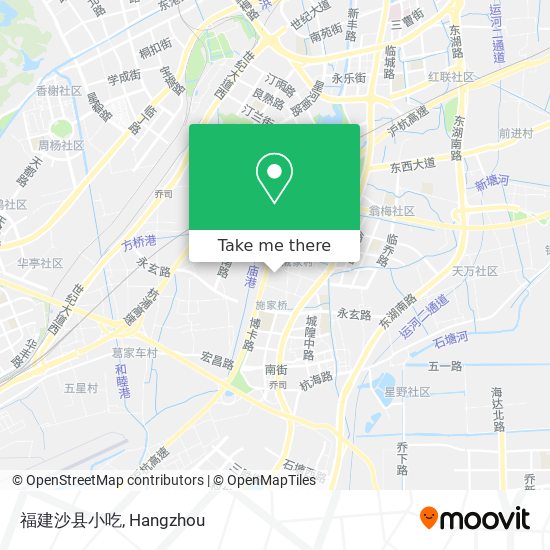 福建沙县小吃 map
