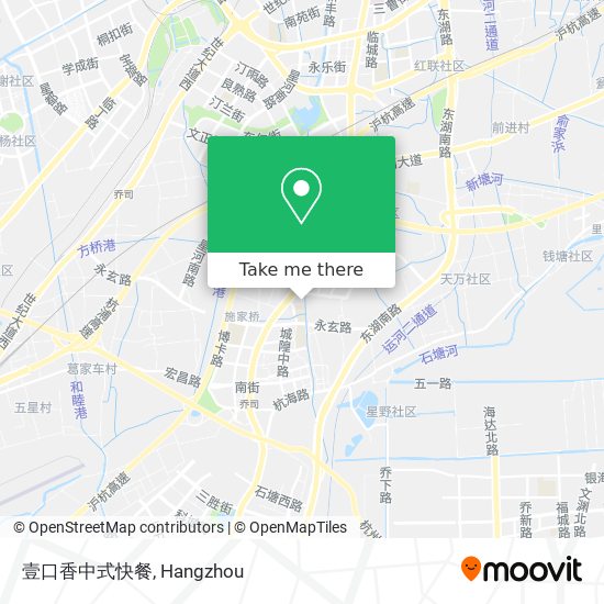 壹口香中式快餐 map