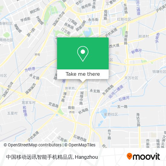 中国移动远讯智能手机精品店 map