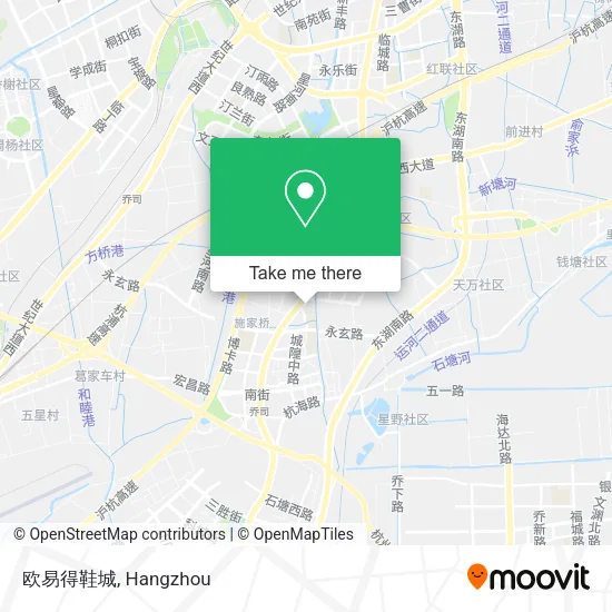 欧易得鞋城 map