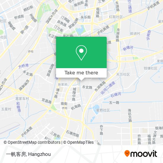一帆客房 map