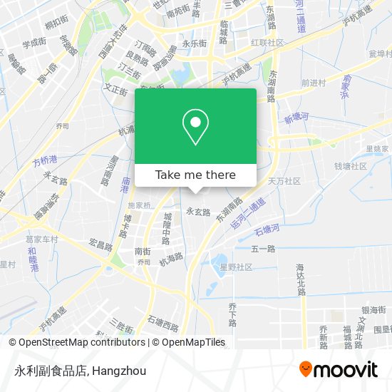 永利副食品店 map