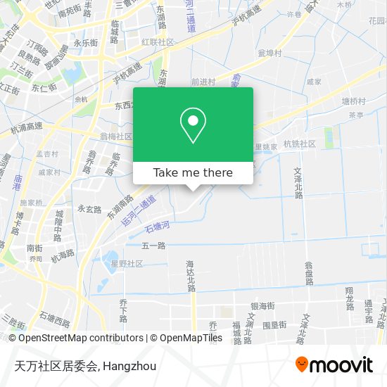 天万社区居委会 map