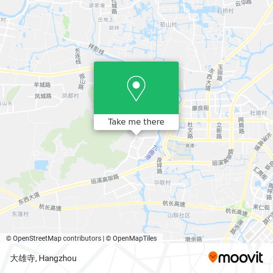 大雄寺 map