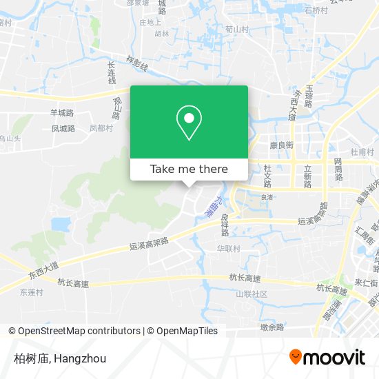 柏树庙 map