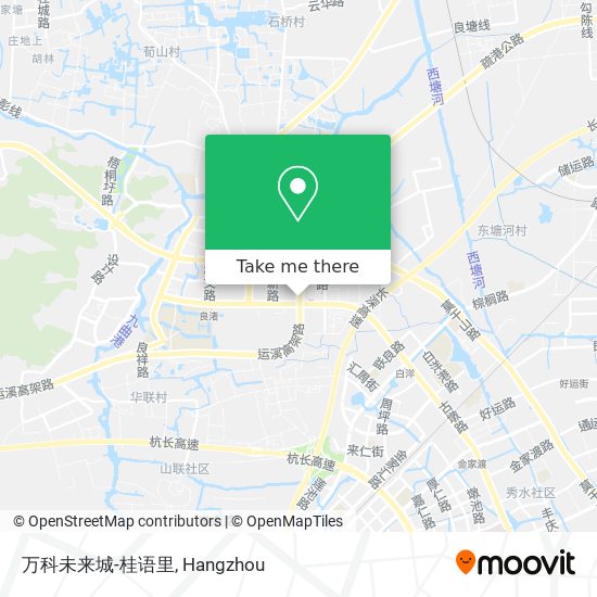 万科未来城-桂语里 map