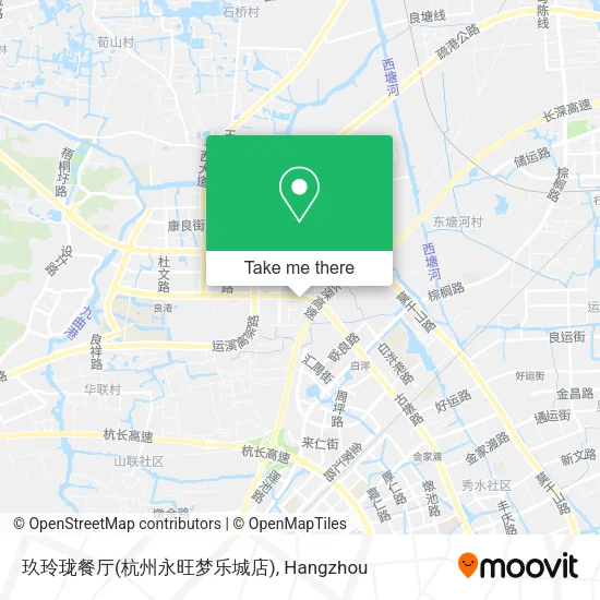 玖玲珑餐厅(杭州永旺梦乐城店) map