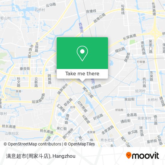 满意超市(周家斗店) map