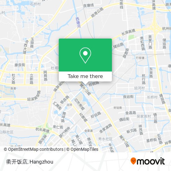 衢开饭店 map