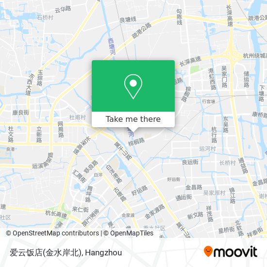 爱云饭店(金水岸北) map