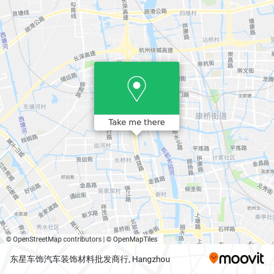 东星车饰汽车装饰材料批发商行 map