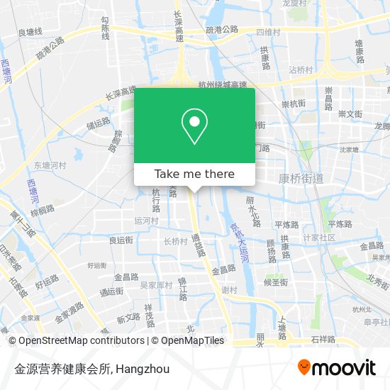 金源营养健康会所 map