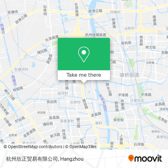 杭州欣正贸易有限公司 map