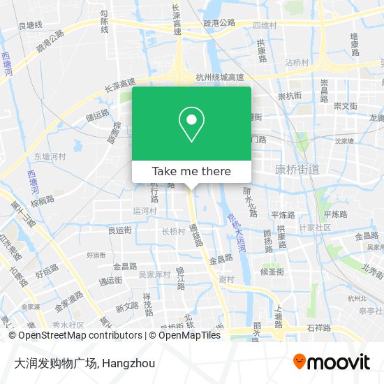 大润发购物广场 map