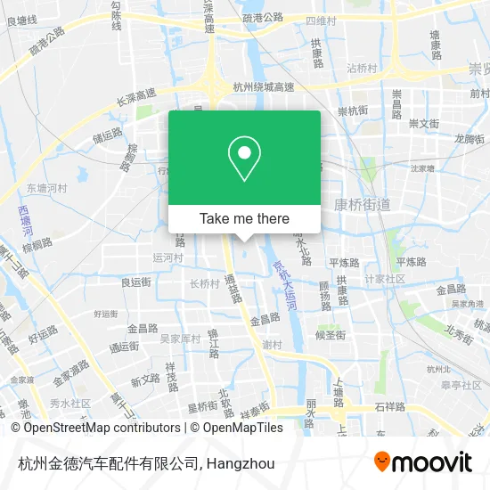 杭州金德汽车配件有限公司 map