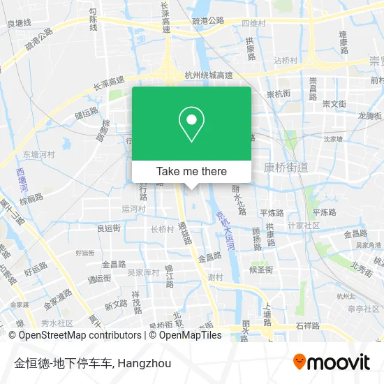 金恒德-地下停车车 map