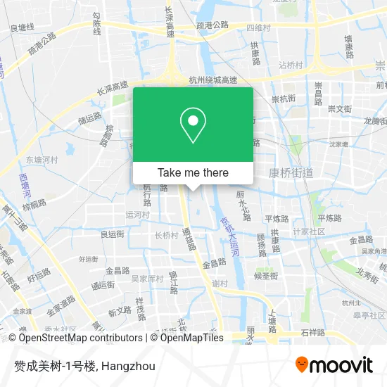 赞成美树-1号楼 map