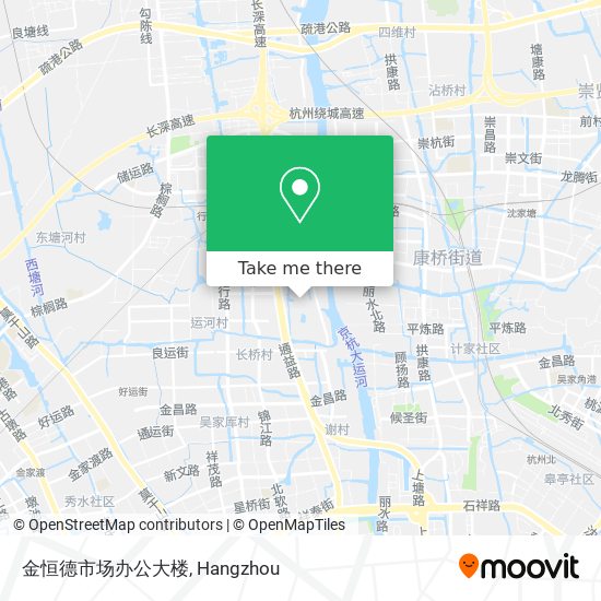 金恒德市场办公大楼 map