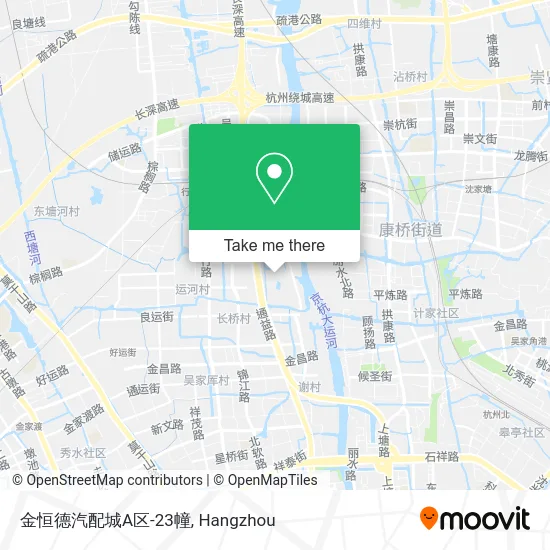 金恒德汽配城A区-23幢 map