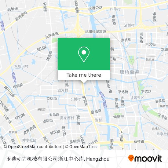玉柴动力机械有限公司浙江中心库 map