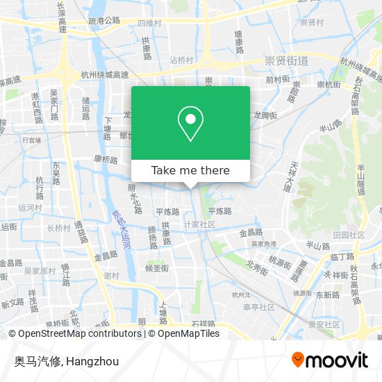 奥马汽修 map