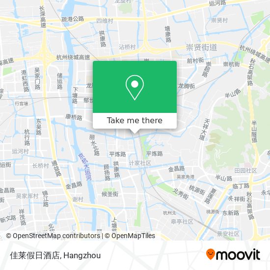 佳莱假日酒店 map
