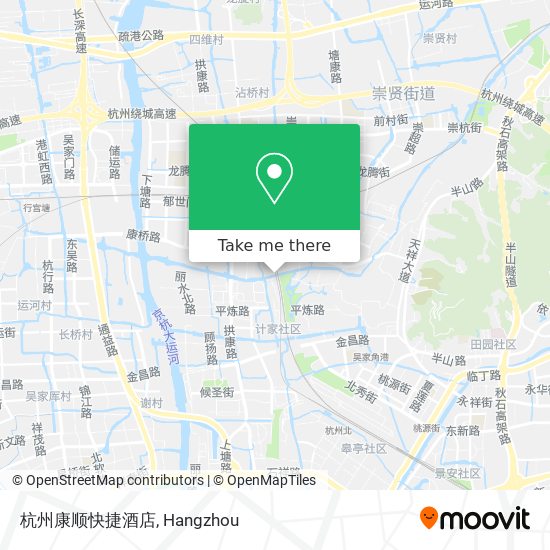 杭州康顺快捷酒店 map