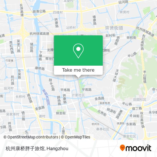 杭州康桥胖子旅馆 map