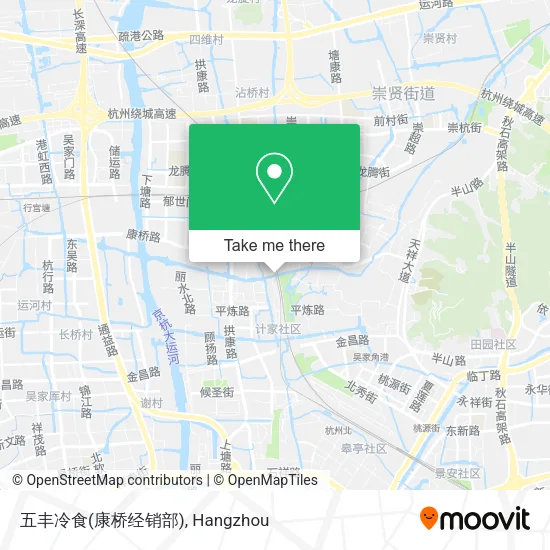 五丰冷食(康桥经销部) map