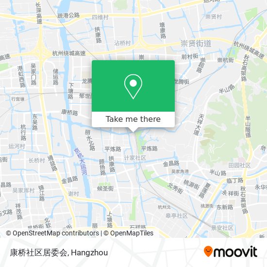 康桥社区居委会 map