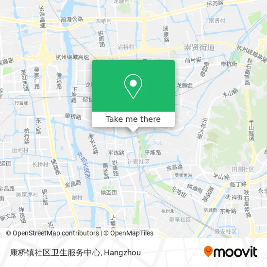 康桥镇社区卫生服务中心 map