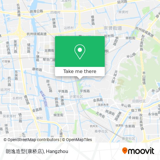 朗逸造型(康桥店) map