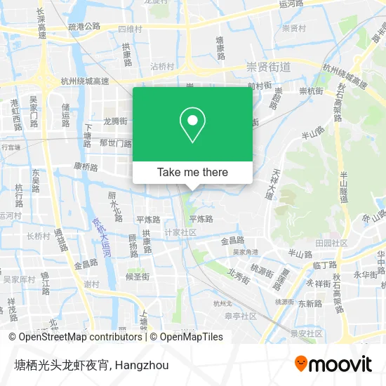 塘栖光头龙虾夜宵 map