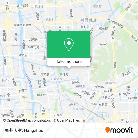 衢州人家 map