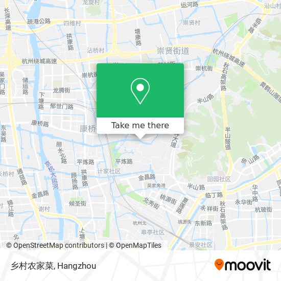 乡村农家菜 map