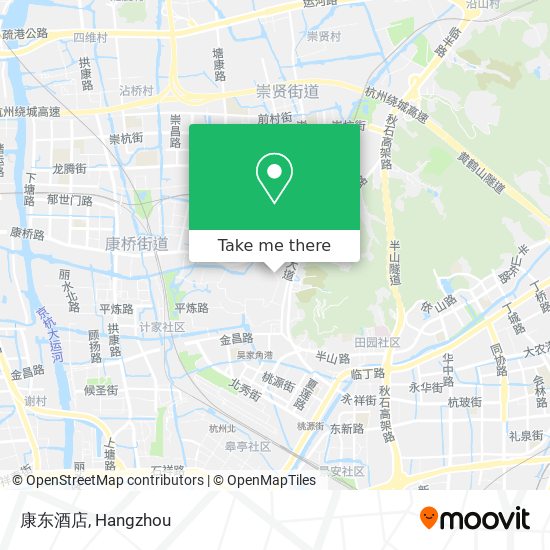 康东酒店 map