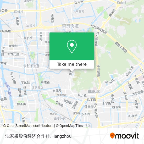 沈家桥股份经济合作社 map