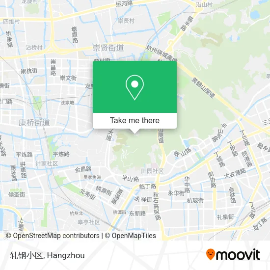轧钢小区 map