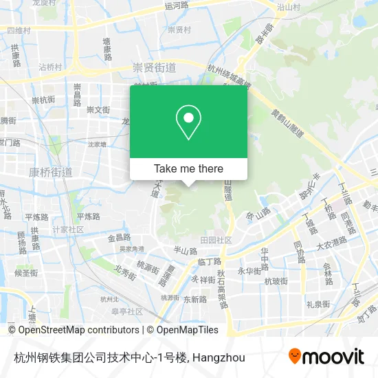 杭州钢铁集团公司技术中心-1号楼 map