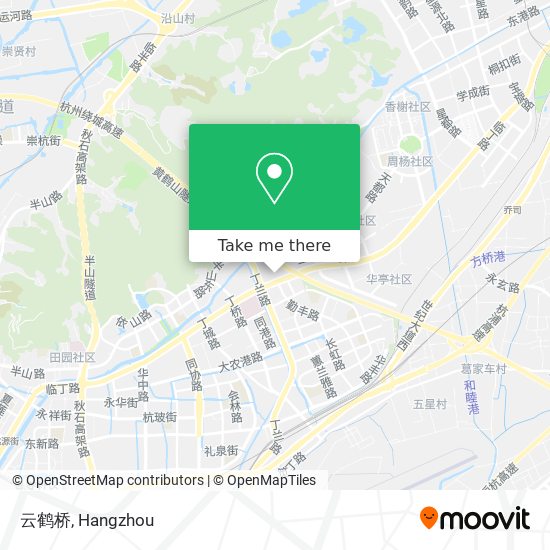 云鹤桥 map