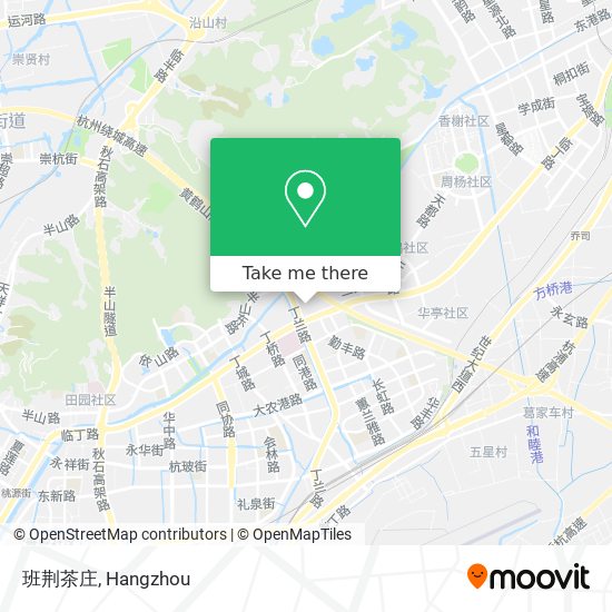 班荆茶庄 map