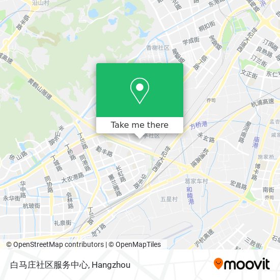 白马庄社区服务中心 map