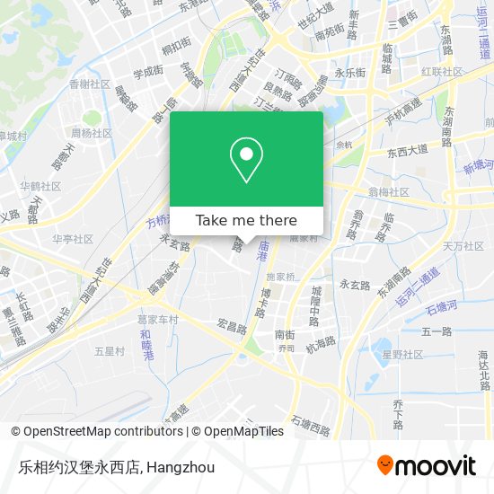 乐相约汉堡永西店 map