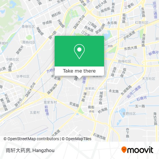 雨轩大药房 map