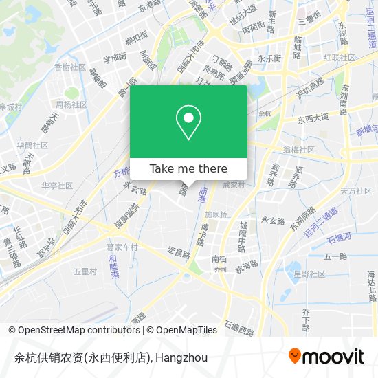 余杭供销农资(永西便利店) map