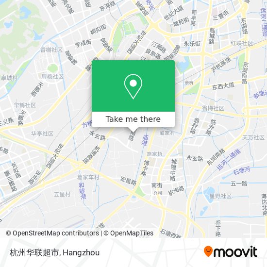 杭州华联超市 map