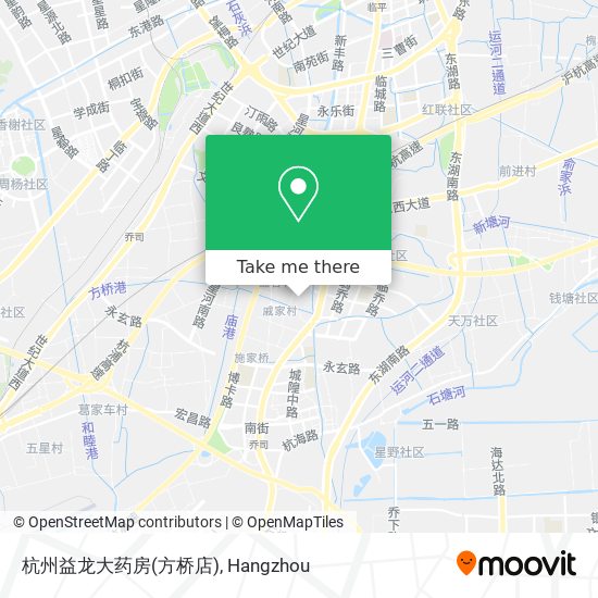 杭州益龙大药房(方桥店) map