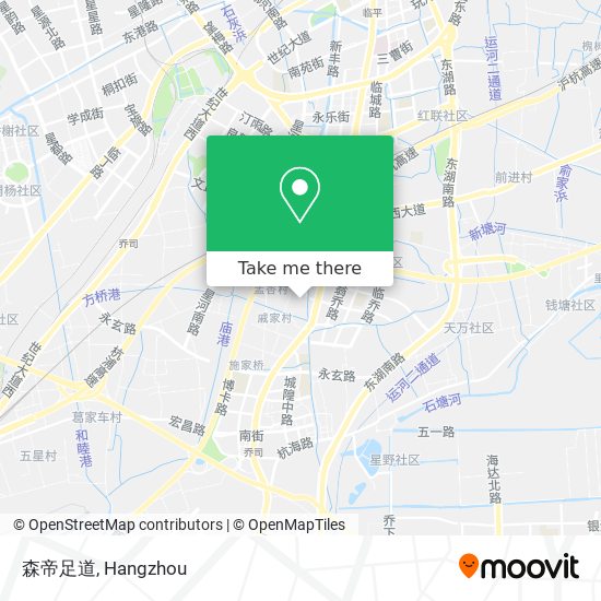 森帝足道 map